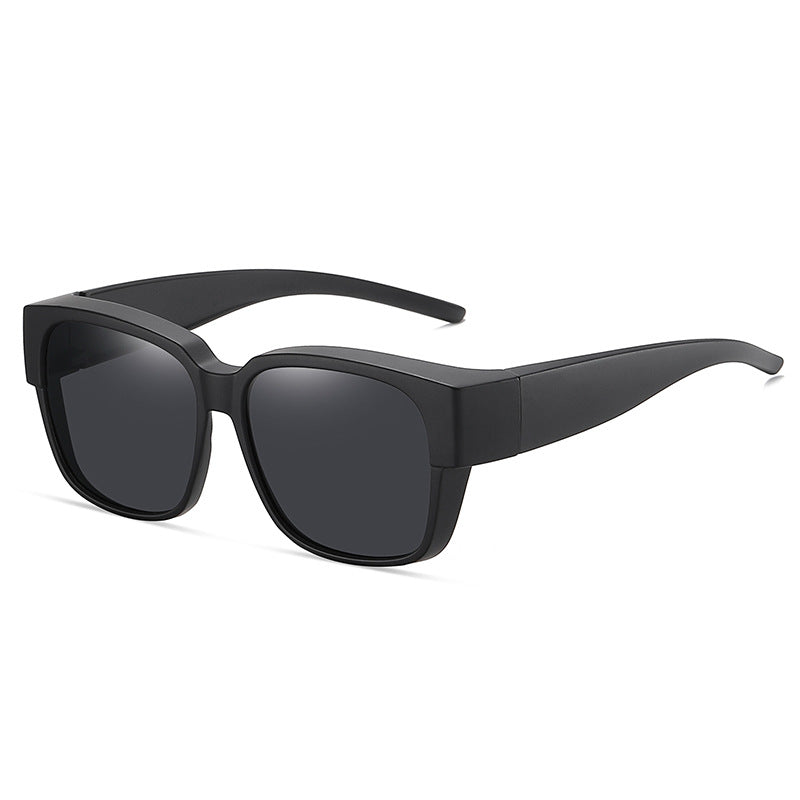 Square Round Polarized Myopia Unisex Glasses