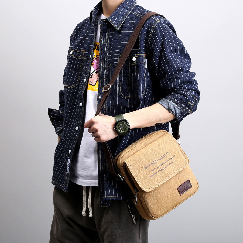Classic Retro Shoulder Bag – Unisex & Stylish