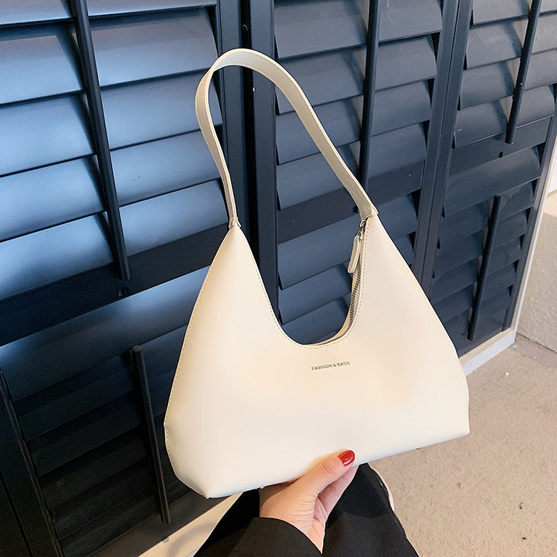 Retro Minimalist Shoulder & Handbag – French & American Style”