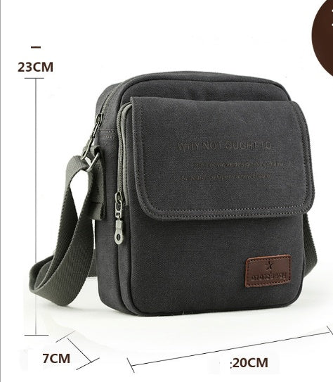 Classic Retro Shoulder Bag – Unisex & Stylish