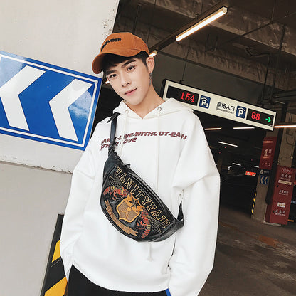 Premium leather waist bag