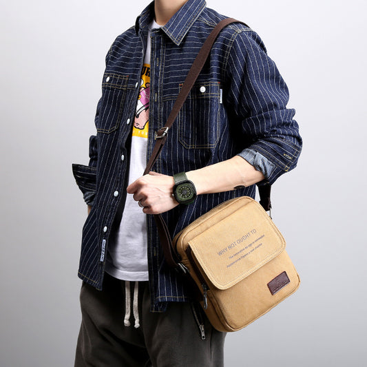Classic Retro Shoulder Bag – Unisex & Stylish