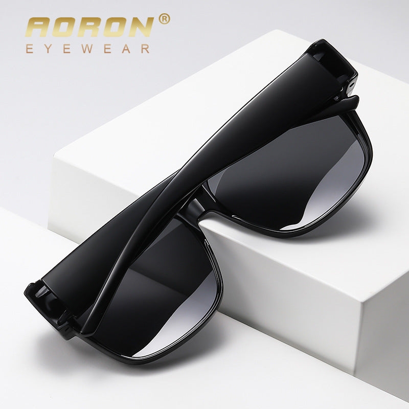 Square Round Polarized Myopia Unisex Glasses
