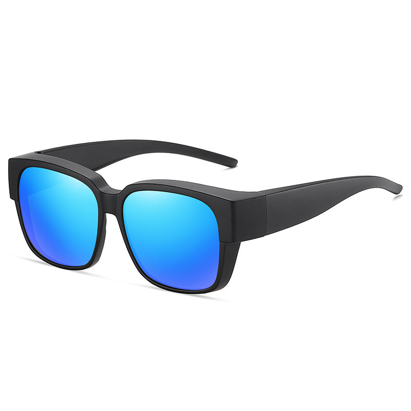 Square Round Polarized Myopia Unisex Glasses