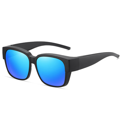 Square Round Polarized Myopia Unisex Glasses