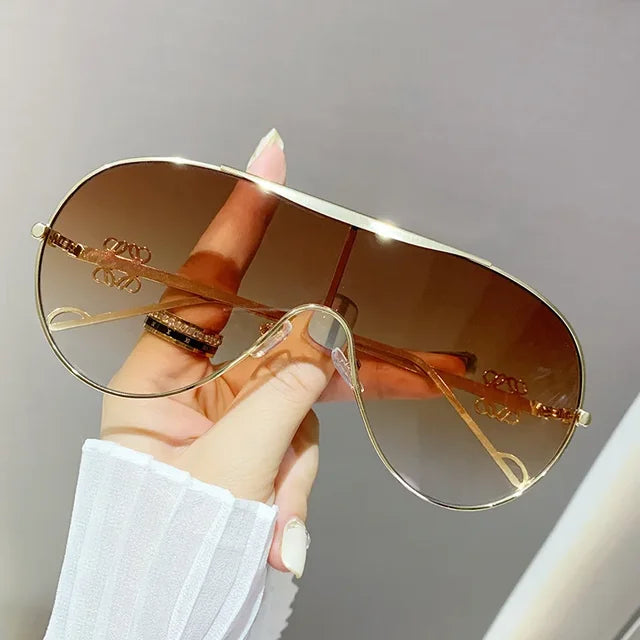 One-Piece Large -Frame Goggles