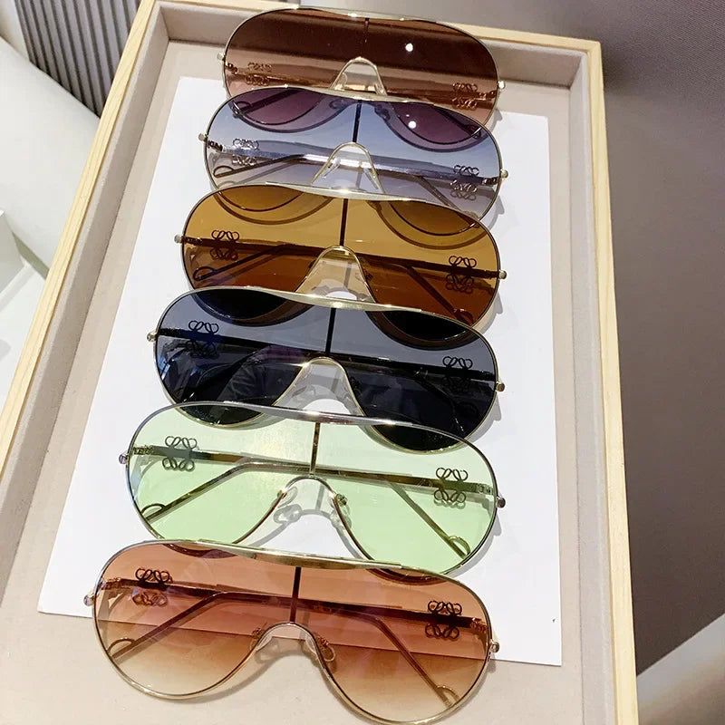 One-Piece Large -Frame Goggles