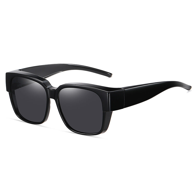Square Round Polarized Myopia Unisex Glasses