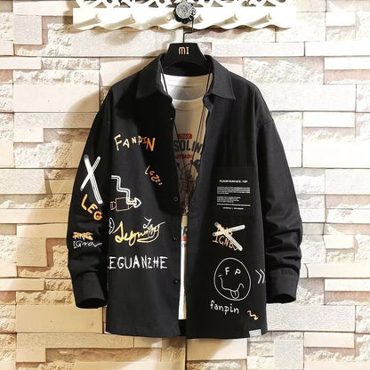 Long Sleeve oversized Casual Men’s Shirt